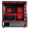 Ohišje LC Power Gaming 804B Obsession X MidiATX - črna RGB
