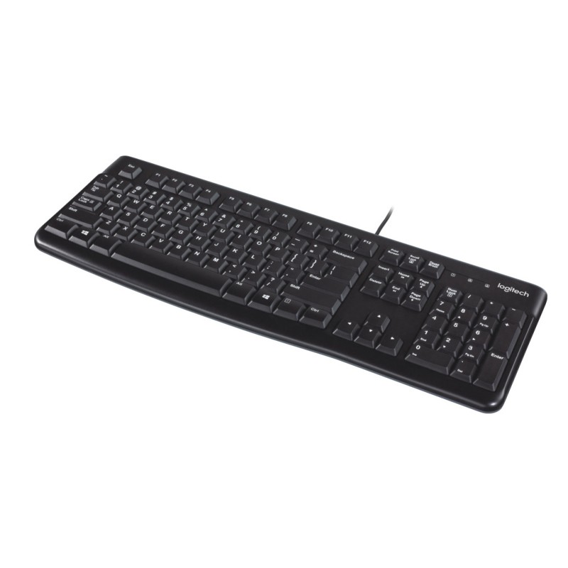 Tipkovnica Logitech K120 USB črna US OEM (920-002479) LOGITECH Tipkovnica Logitech K120 USB črna US OEM (920-002479)