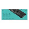 Tipkovnica Logitech K120 USB črna US OEM (920-002479) LOGITECH Tipkovnica Logitech K120 USB črna US OEM (920-002479)