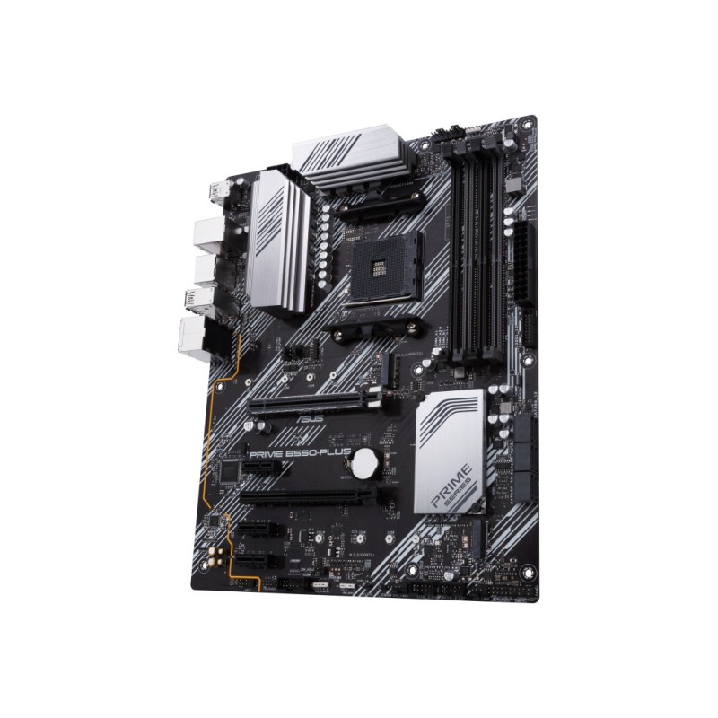 Osnovna plošča AM4 Asus PRIME B550-PLUS ATX 1xHDMI 2.1 1xDisplayPort 1.2 ASUS Osnovna plošča AM4 Asus PRIME B550-PLUS ATX 1xHDMI 2.1 1xDisplayPort 1.2