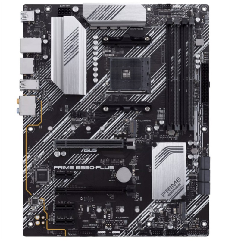 Osnovna plošča AM4 Asus PRIME B550-PLUS ATX 1xHDMI 2.1 1xDisplayPort 1.2 ASUS Osnovna plošča AM4 Asus PRIME B550-PLUS ATX 1xHDMI 2.1 1xDisplayPort 1.2
