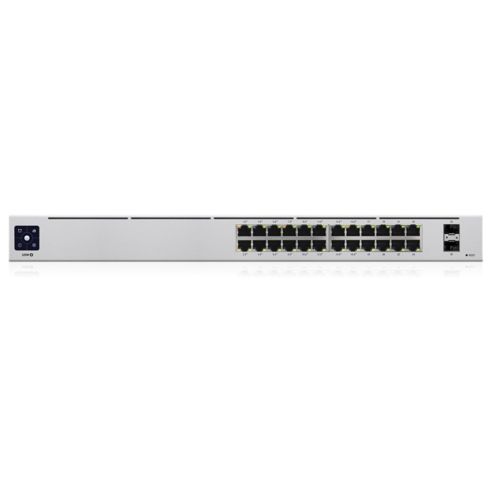 STIKALO 24-PORT 2xSFP Ubiquiti Gen2 100/1000 PoE+ Managed (USW-24-POE) UBIQUITI STIKALO 24-PORT 2xSFP Ubiquiti Gen2 100/1000 PoE+ Managed (USW-24-POE)