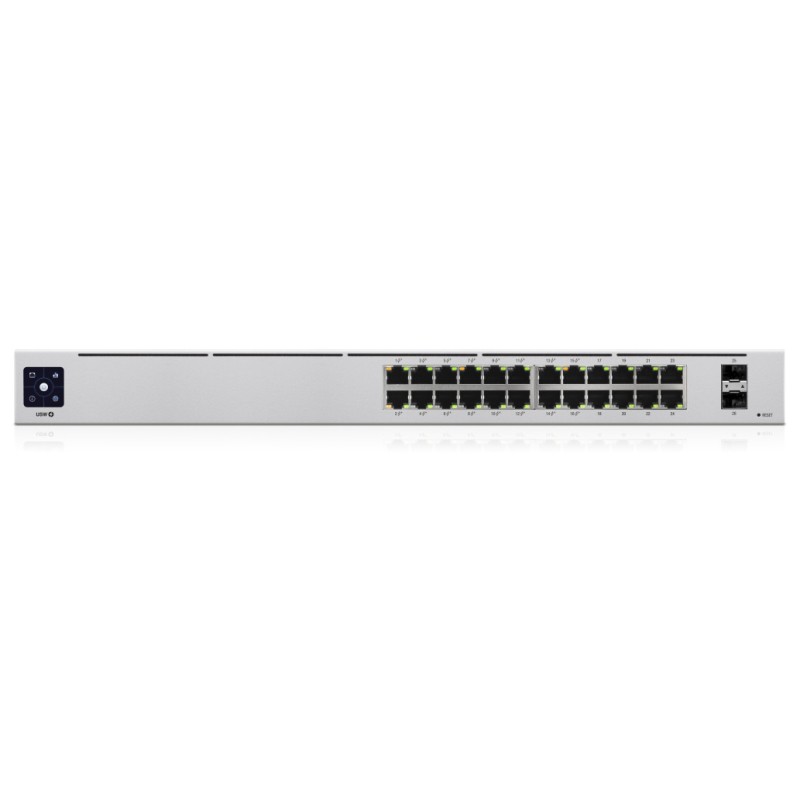 STIKALO 24-PORT 2xSFP Ubiquiti Gen2 100/1000 PoE+ Managed (USW-24-POE) UBIQUITI STIKALO 24-PORT 2xSFP Ubiquiti Gen2 100/1000 PoE+ Managed (USW-24-POE)