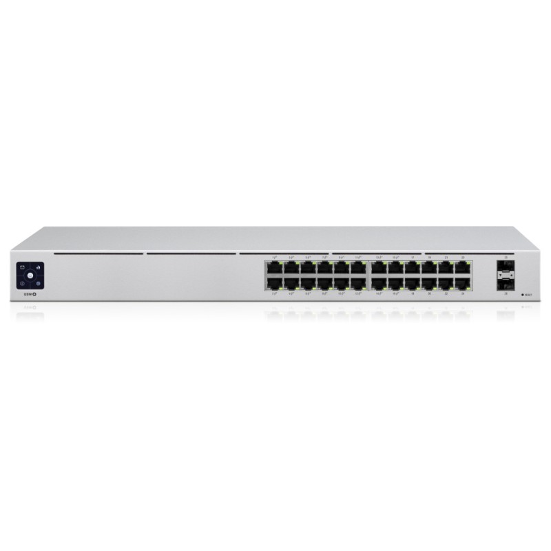 STIKALO 24-PORT 2xSFP Ubiquiti Gen2 100/1000 PoE+ Managed (USW-24-POE) UBIQUITI STIKALO 24-PORT 2xSFP Ubiquiti Gen2 100/1000 PoE+ Managed (USW-24-POE)
