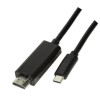 Kabel USB-C 3.2 Gen1 => HDMI 2.0 1,8m UHD 4K@60HZ črn Logilink (UA0329) Kabel USB-C LOGILINK Kabel USB-C 3.2 Gen1 => HDMI 2.0 1,8m UHD 4K@60HZ črn Logilink (UA0329) Kabel USB-C