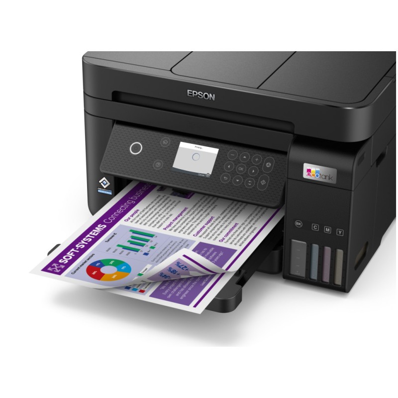 Tiskalnik Brizgalni Barvni Multifunkcijski Epson EcoTank ITS L6270 A4/tiskanje/skeniranje/kopiranje/duplex/LAN/Wi-Fi (C11CJ61403) Epson Tiskalnik Brizgalni Barvni Multifunkcijski Epson EcoTank ITS L6270 A4/tiskanje/skeniranje/kopiranje/duplex/LAN/Wi-Fi (C11CJ61403)