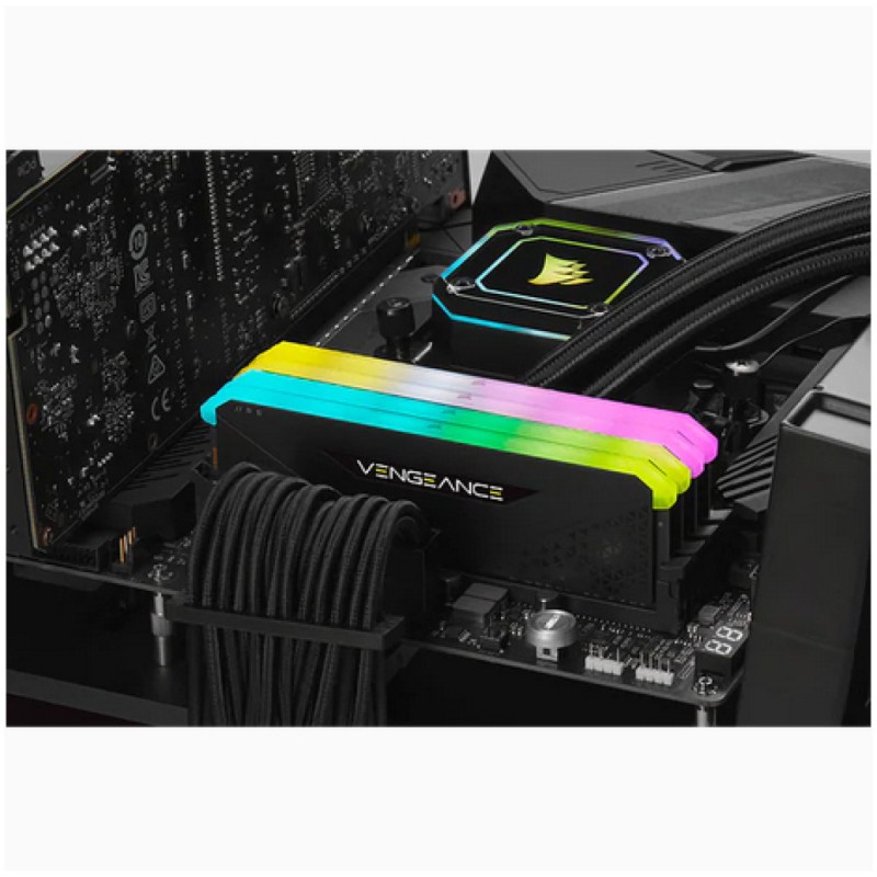 DDR4 8GB 3200MHz CL16 Single (1x 8GB) RGB Corsair Vengeance RS (CMG8GX4M1E3200C16) CORSAIR DDR4 8GB 3200MHz CL16 Single (1x 8GB) RGB Corsair Vengeance RS (CMG8GX4M1E3200C16)