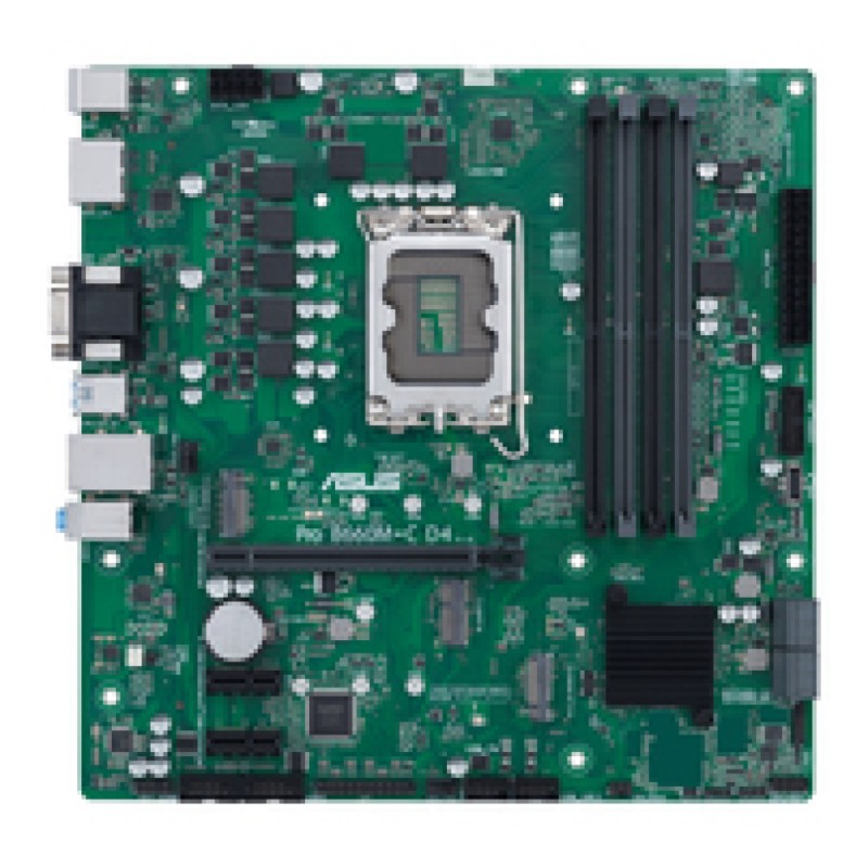 Osnovna plošča 1700 Asus Pro B660M-C D4-CSM microATX 1xVGA 1xHDMI 2.1 2xDisplayPort 1.4 ASUS Osnovna plošča 1700 Asus Pro B660M-C D4-CSM microATX 1xVGA 1xHDMI 2.1 2xDisplayPort 1.4