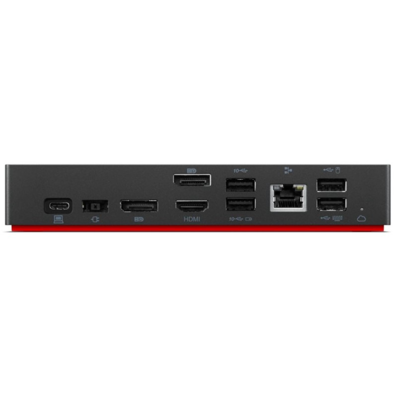 Priklopna postaja USB-C => Lenovo Universal Smart Dock 135W 2xDisplayPort HDMI 2.1 3xUSB3.1 USB-C RJ45 - (40B20135EU) Lenovo Priklopna postaja USB-C => Lenovo Universal Smart Dock 135W 2xDisplayPort HDMI 2.1 3xUSB3.1 USB-C RJ45 - (40B20135EU)