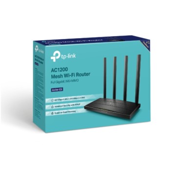 Usmerjevalnik brezžični TP-Link WiFi5 802.11ac AC1200 867Mbit/s dualband MU-MIMO 4xLAN 4x antena (ARCHER C6 V3.2) Usmerjevalnik brezžični TP-Link WiFi5 802.11ac AC1200 867Mbit/s dualband MU-MIMO 4xLAN 4x antena (ARCHER C6 V3.2)