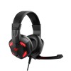 Slušalke žične naglavne 2x 3,5mm stereo Havit H2032d LED gaming z mikrofonom