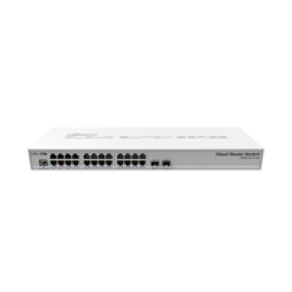 STIKALO 24-PORT 2xSFP Mikrotik Cloud 100/1000 Managed Rack (CRS326-24G-2S+RM) MIKROTIK STIKALO 24-PORT 2xSFP Mikrotik Cloud 100/1000 Managed Rack (CRS326-24G-2S+RM)