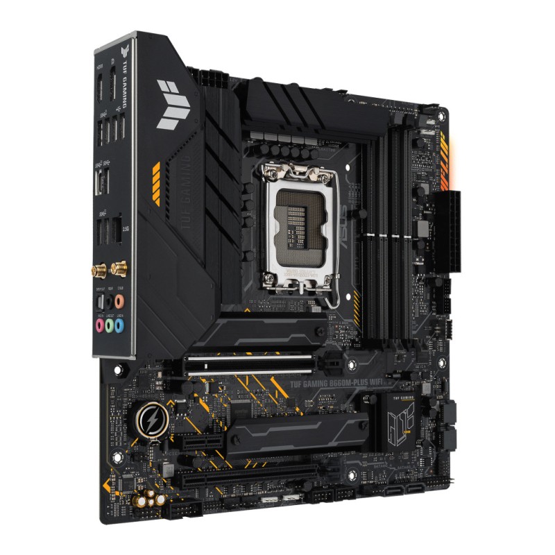 Osnovna plošča 1700 ASUS B660M-PLUS TUF GAMING WIFI DDR5 HDMI DisplayPort ASUS Osnovna plošča 1700 ASUS B660M-PLUS TUF GAMING WIFI DDR5 HDMI DisplayPort