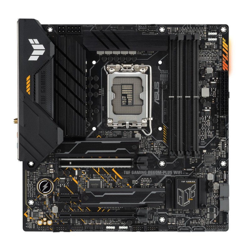 Osnovna plošča 1700 ASUS B660M-PLUS TUF GAMING WIFI DDR5 HDMI DisplayPort ASUS Osnovna plošča 1700 ASUS B660M-PLUS TUF GAMING WIFI DDR5 HDMI DisplayPort
