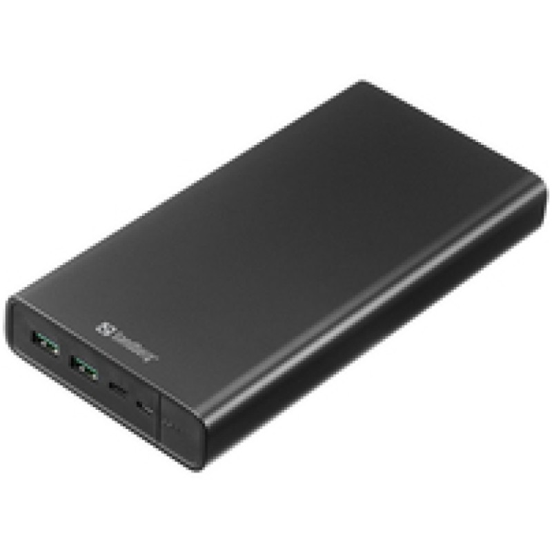 Prenosna baterija Sandberg USB-C PD 100W 38.400 mAh 1x USB-B 2x USB-A 1x USB-C SANDBERG Prenosna baterija Sandberg USB-C PD 100W 38.400 mAh 1x USB-B 2x USB-A 1x USB-C