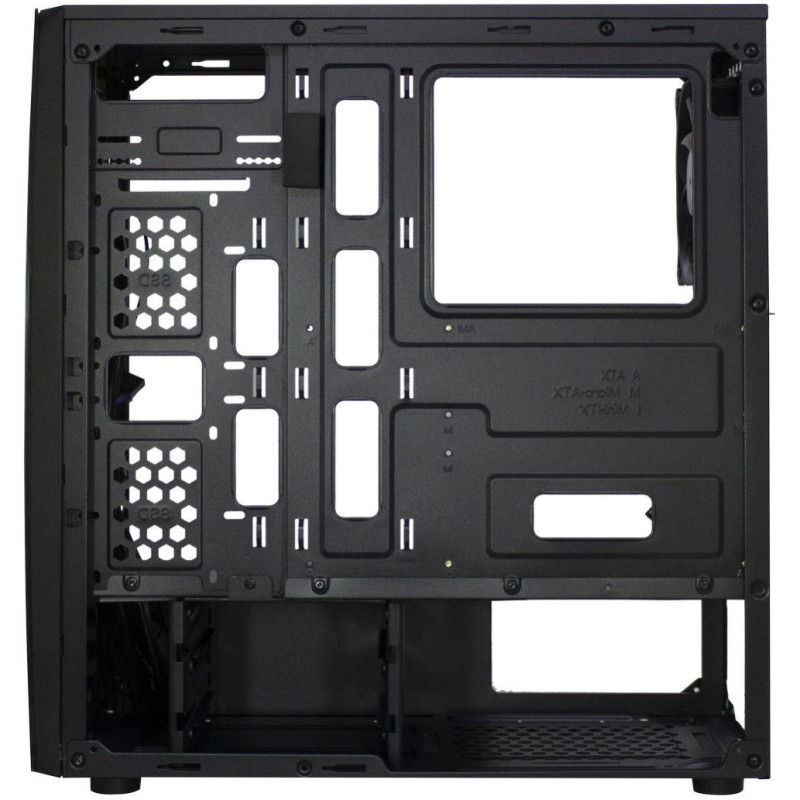 Ohišje Inter-Tech Thunder MidiATX - črna Inter-Tech Ohišje Inter-Tech Thunder MidiATX - črna