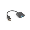 Adapter DisplayPort 1.1 (m) => VGA (ž) Lanberg - 20cm (AD-0002-BK) Razni Adapter DisplayPort 1.1 (m) => VGA (ž) Lanberg - 20cm (AD-0002-BK)