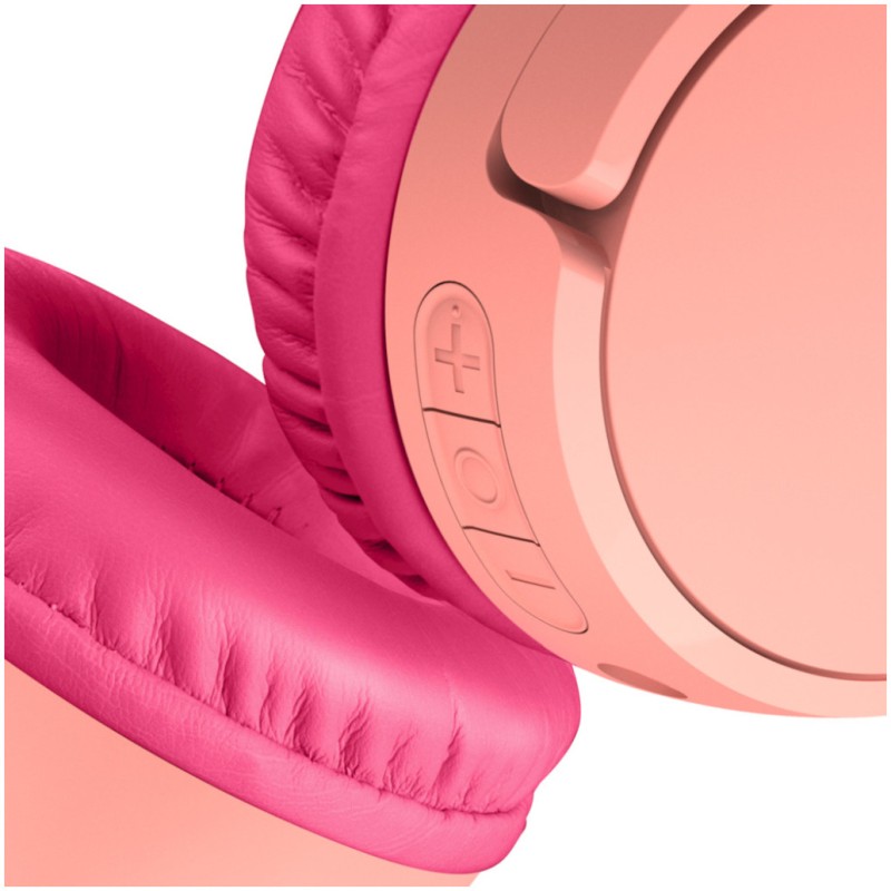 Slušalke brezžične naglavne Bluetooth stereo + 3,5 Belkin za otroke - roza Belkin Slušalke brezžične naglavne Bluetooth stereo + 3,5 Belkin za otroke - roza
