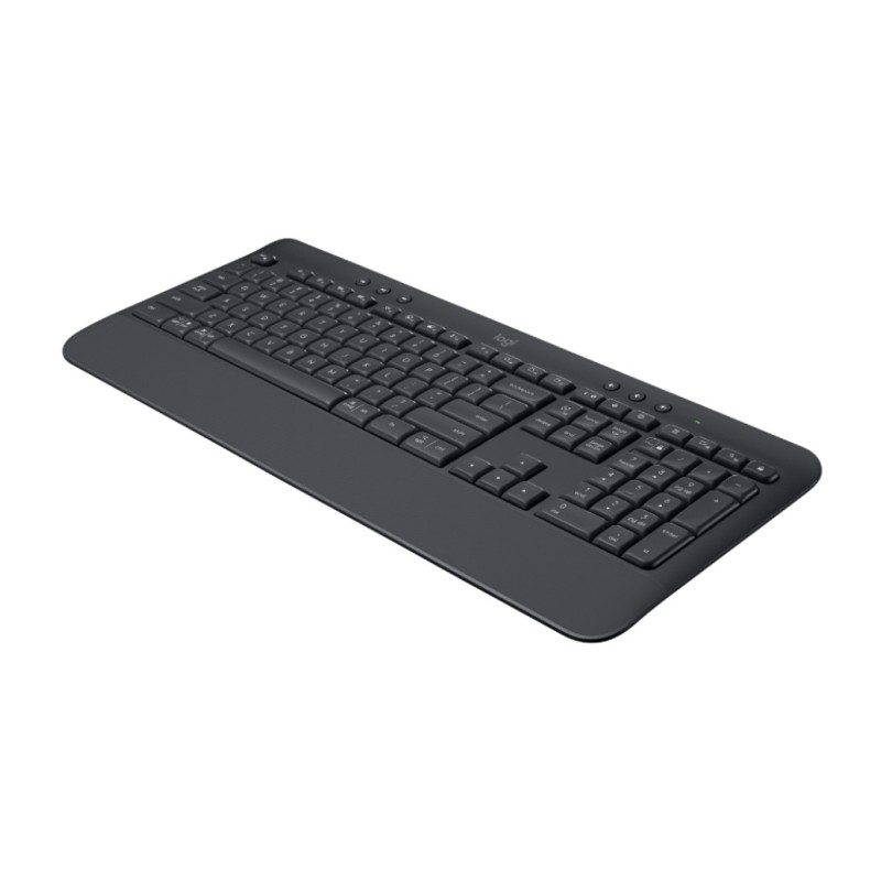 Tipkovnica brezžična + Bluetooth Logitech K650 Signature US international | SLO gravura grafitna (920-010945) LOGITECH Tipkovnica brezžična + Bluetooth Logitech K650 Signature US international | SLO gravura grafitna (920-010945)