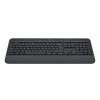 Tipkovnica brezžična + Bluetooth Logitech K650 Signature US international | SLO gravura grafitna (920-010945) LOGITECH Tipkovnica brezžična + Bluetooth Logitech K650 Signature US international | SLO gravura grafitna (920-010945)