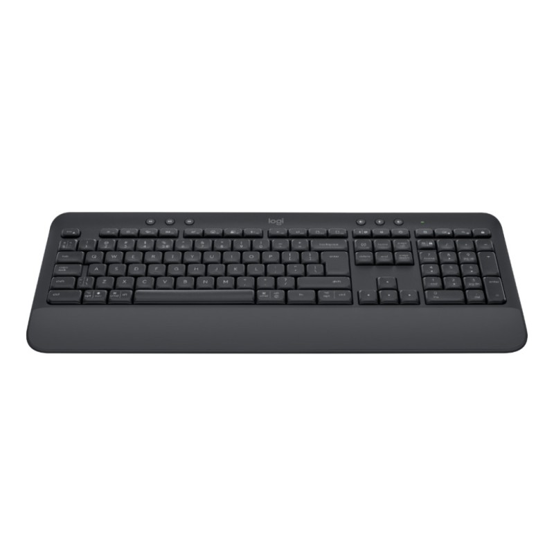Tipkovnica brezžična + Bluetooth Logitech K650 Signature US international | SLO gravura grafitna (920-010945) LOGITECH Tipkovnica brezžična + Bluetooth Logitech K650 Signature US international | SLO gravura grafitna (920-010945)