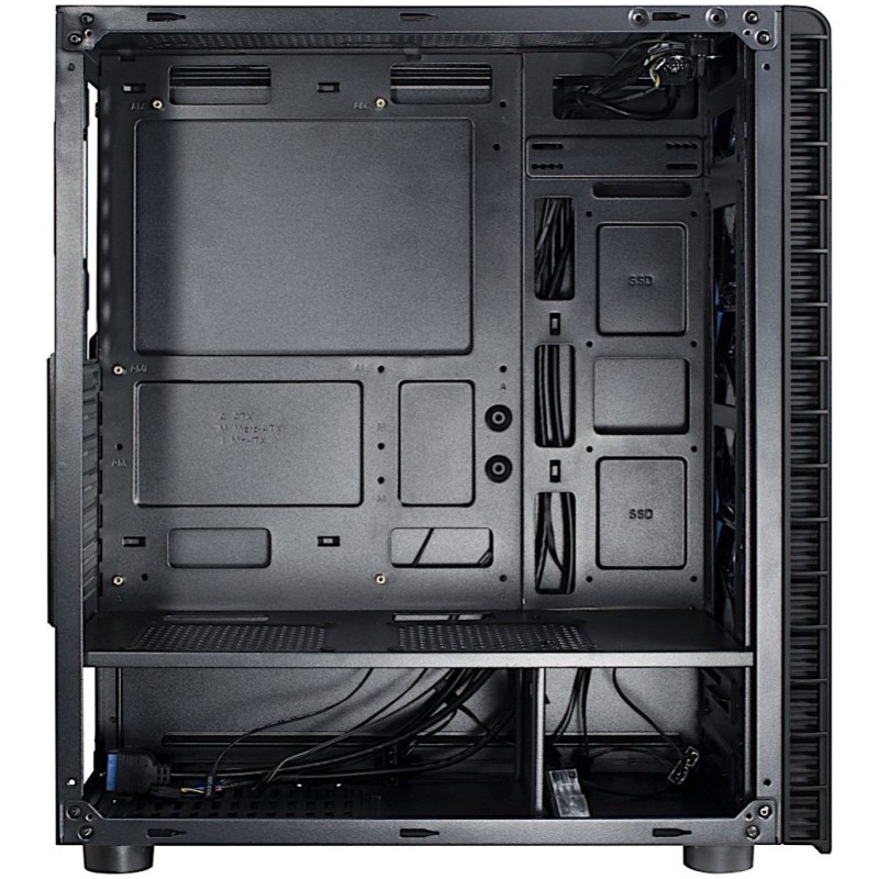 Ohišje Inter-Tech CXC2 MidiATX - črna Inter-Tech Ohišje Inter-Tech CXC2 MidiATX - črna