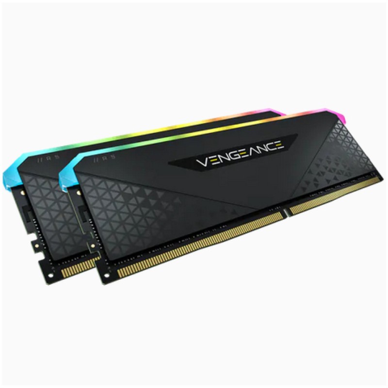 DDR4 16GB 3200MHz CL16 KIT (2x 8GB) Corsair RGB Vengeance LPX XMP2.0 1,35V Gaming črna (CMG16GX4M2E3200C16) CORSAIR DDR4 16GB 3200MHz CL16 KIT (2x 8GB) Corsair RGB Vengeance LPX XMP2.0 1,35V Gaming črna (CMG16GX4M2E3200C16)