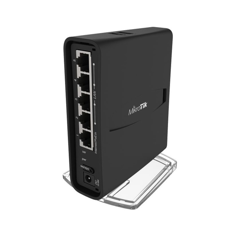 Usmerjevalnik brezžični Mikrotik hAP ac WiFi5 802.11ac AC1200 867Mbit/s pasivni PoE 4xLAN 1x notranja antena (RBD52G-5HacD2HnD-TC) Razni Usmerjevalnik brezžični Mikrotik hAP ac WiFi5 802.11ac AC1200 867Mbit/s pasivni PoE 4xLAN 1x notranja antena (RBD52G-5HacD2HnD-TC)