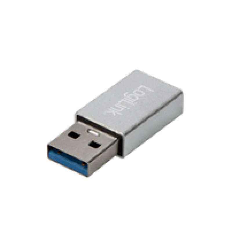Adapter USB-A => USB-C (ž) 3.2 Gen1 SuperSpeed LogiLink, srebrn (AU0056) LOGILINK Adapter USB-A => USB-C (ž) 3.2 Gen1 SuperSpeed LogiLink, srebrn (AU0056)