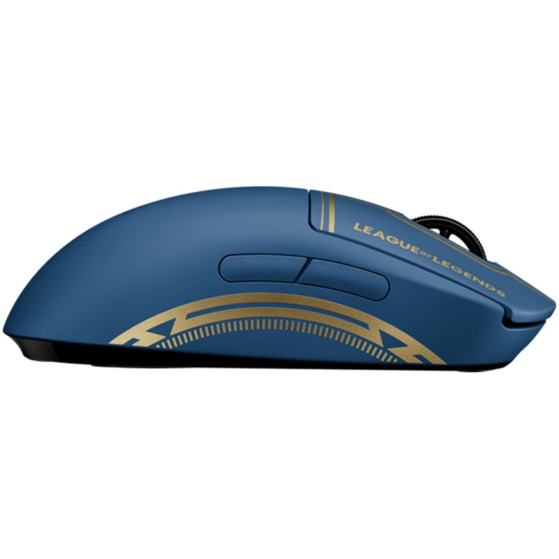 Miš Logitech brezžična optična gaming G PRO LOL Wave 2 modra (za levičarje in desničarje) LightSpeed senzor (910-006451) LOGITECH Miš Logitech brezžična optična gaming G PRO LOL Wave 2 modra (za levičarje in desničarje) LightSpeed senzor (910-006451)