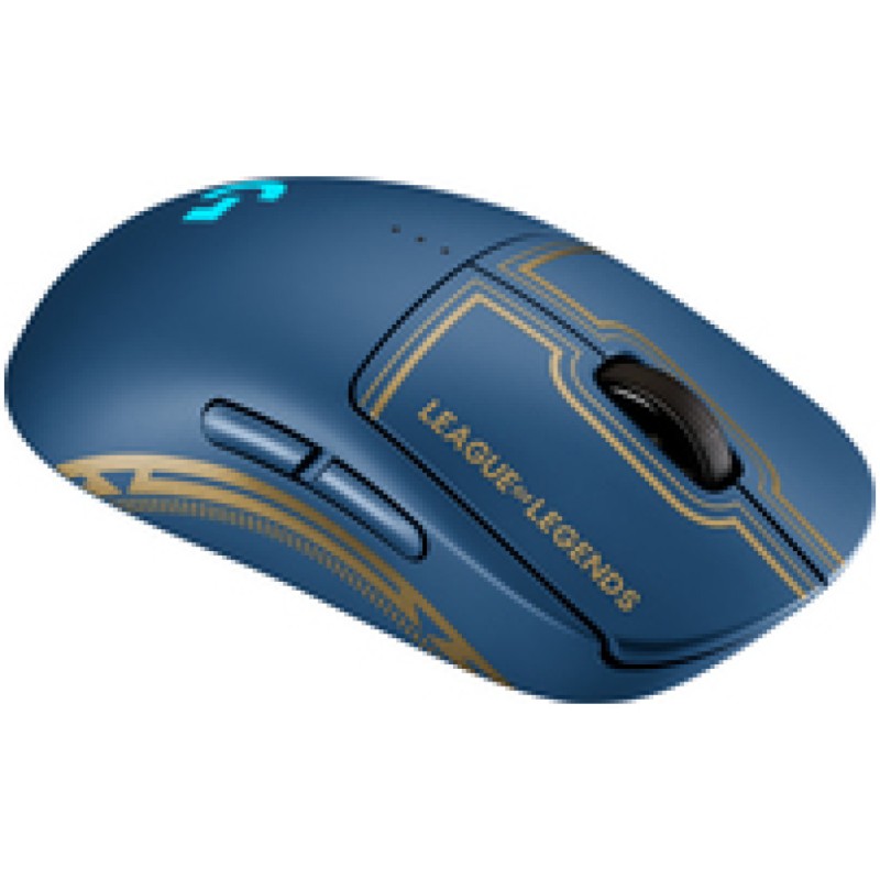 Miš Logitech brezžična optična gaming G PRO LOL Wave 2 modra (za levičarje in desničarje) LightSpeed senzor (910-006451) LOGITECH Miš Logitech brezžična optična gaming G PRO LOL Wave 2 modra (za levičarje in desničarje) LightSpeed senzor (910-006451)