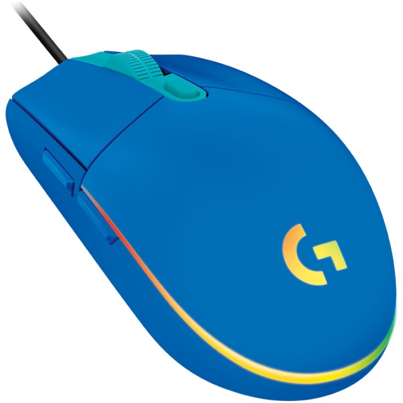 Miš Logitech USB optična Gaming G102 modra LightSync (910-005801) LOGITECH Miš Logitech USB optična Gaming G102 modra LightSync (910-005801)