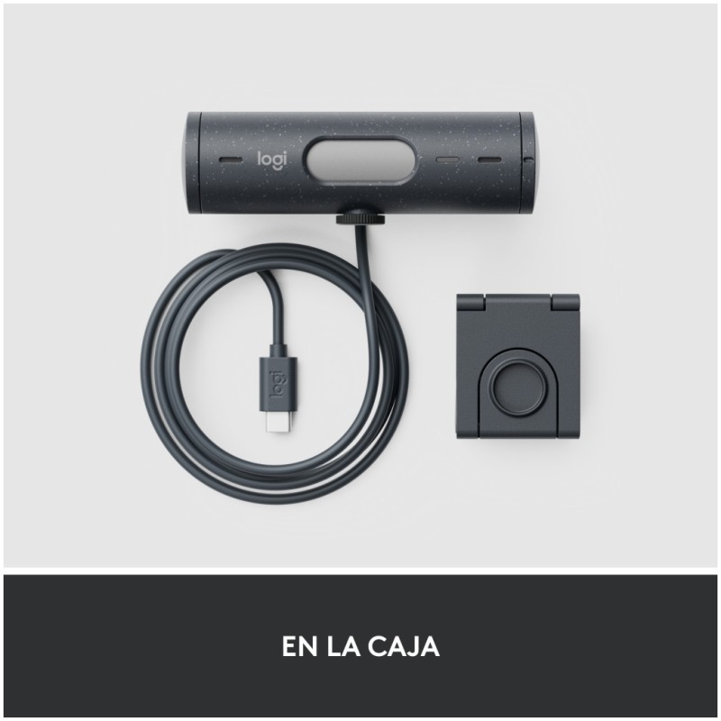 Spletna kamera Logitech BRIO 500 4MP FHD 30FPS 90° USB-C grafitna Autofokus 4xdigitalni zoom dvojni mikrofon pokrov za lečo (960-001422) LOGITECH Spletna kamera Logitech BRIO 500 4MP FHD 30FPS 90° USB-C grafitna Autofokus 4xdigitalni zoom dvojni mikrofon pokrov za lečo (960-001422)