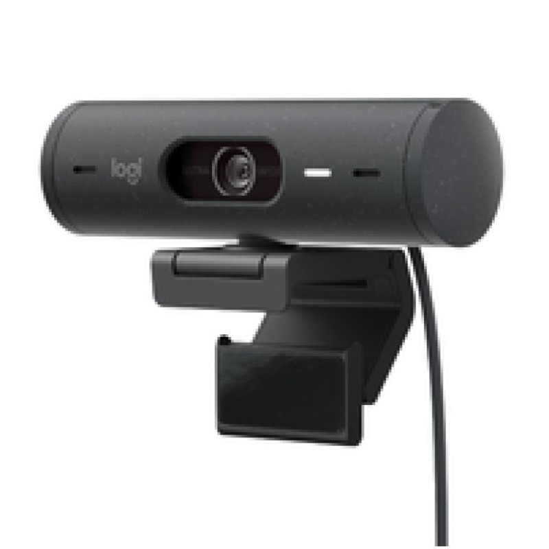 Spletna kamera Logitech BRIO 500 4MP FHD 30FPS 90° USB-C grafitna Autofokus 4xdigitalni zoom dvojni mikrofon pokrov za lečo (960-001422) LOGITECH Spletna kamera Logitech BRIO 500 4MP FHD 30FPS 90° USB-C grafitna Autofokus 4xdigitalni zoom dvojni mikrofon pokrov za lečo (960-001422)