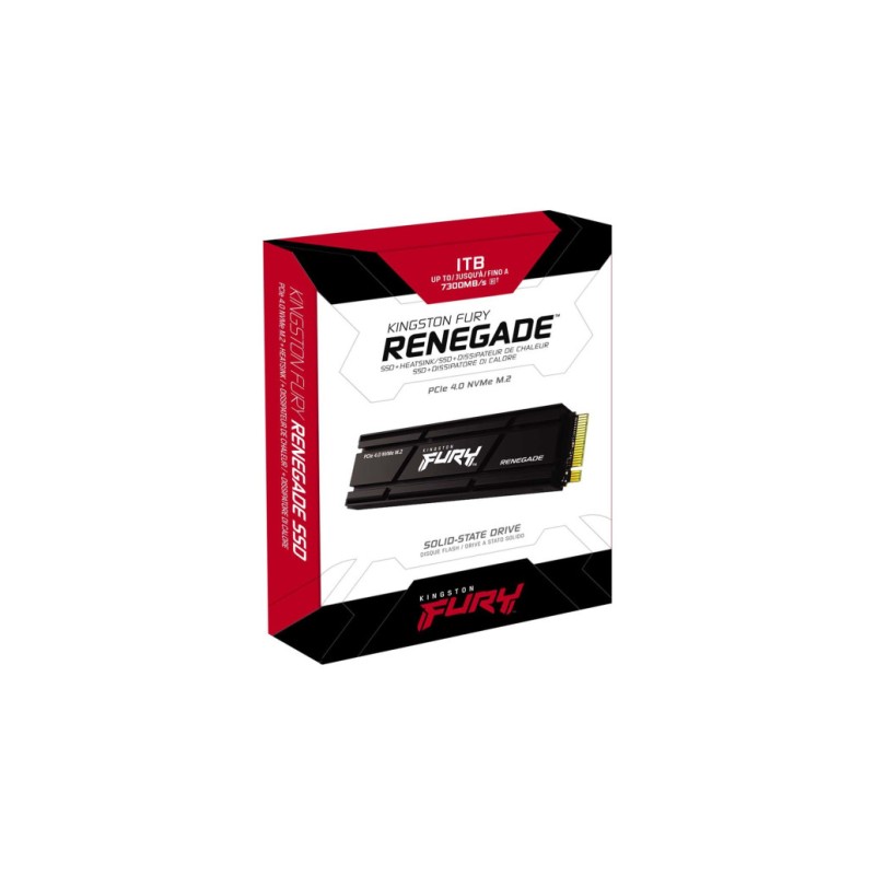 Disk SSD M.2 NVMe PCIe 4.0 1TB Kingston Fury Renegade 2280 s haldilnikom 7300/6000MB/s (SFYRSK/1000G) KINGSTON Disk SSD M.2 NVMe PCIe 4.0 1TB Kingston Fury Renegade 2280 s haldilnikom 7300/6000MB/s (SFYRSK/1000G)