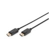 Kabel DisplayPort (m) => DisplayPort (m) 3,0m Digitus dvojno oklopljen ponikljani konektorji (AK-340100-030-S)
