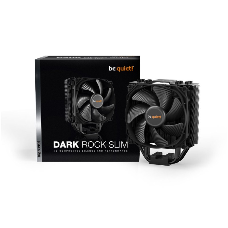 Zračni hladilnik be quiet! Dark Rock Slim - 23,6 dB 160mm črna (BK024) Bequiet Zračni hladilnik be quiet! Dark Rock Slim - 23,6 dB 160mm črna (BK024)