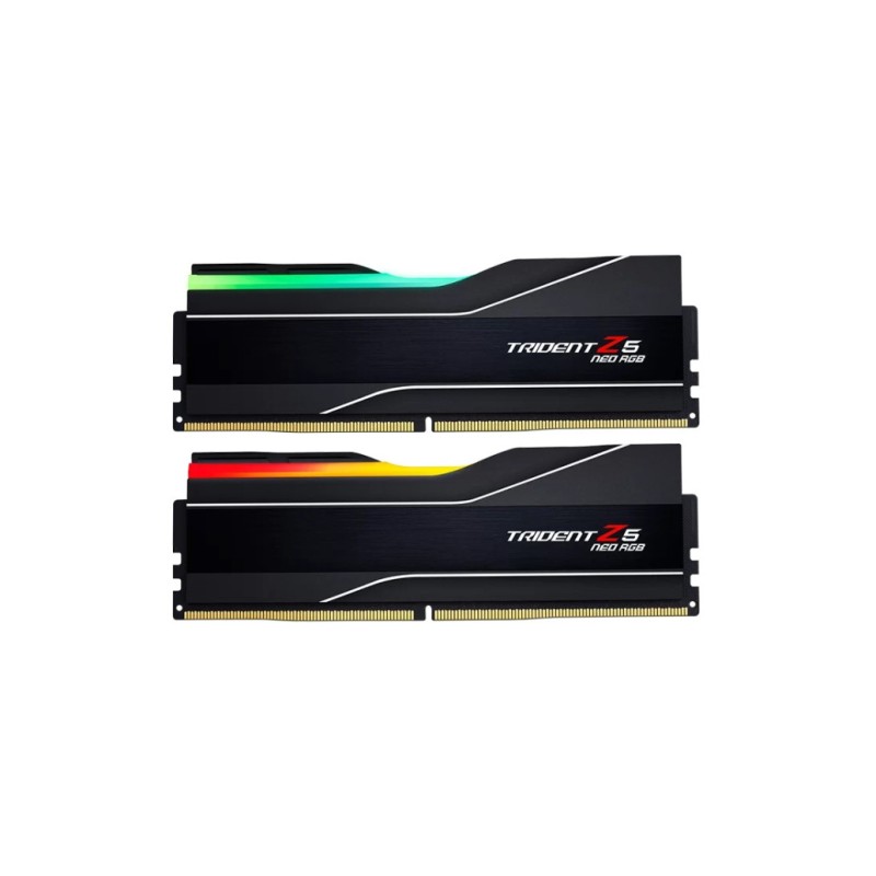 DDR5 32GB 6000MHz CL36 KIT (2x16GB) G.Skill RGB Trident TZ5 NEO Expo K2 1,35V Gaming črna (F5-6000J3636F16GX2-TZ5NR) G.Skill DDR5 32GB 6000MHz CL36 KIT (2x16GB) G.Skill RGB Trident TZ5 NEO Expo K2 1,35V Gaming črna (F5-6000J3636F16GX2-TZ5NR)