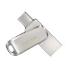 Spominski ključek 32GB USB 3.2/USB-C Sandisk Ultra Dual Luxe 150MB/s kovinski vrtljiv srebrn (SDDDC4-032G-G46) SANDISK Spominski ključek 32GB USB 3.2/USB-C Sandisk Ultra Dual Luxe 150MB/s kovinski vrtljiv srebrn (SDDDC4-032G-G46)