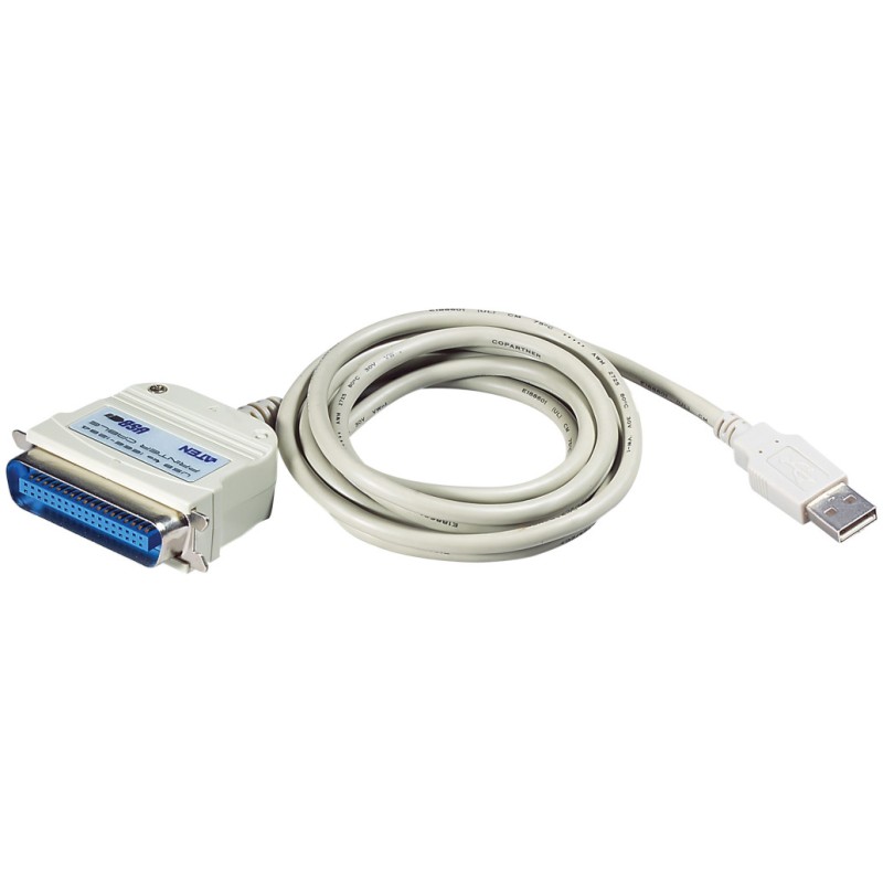 Adapter USB => Paralel (25-pin moški) 1,8m Aten (UC1284B-AT) Aten Adapter USB => Paralel (25-pin moški) 1,8m Aten (UC1284B-AT)