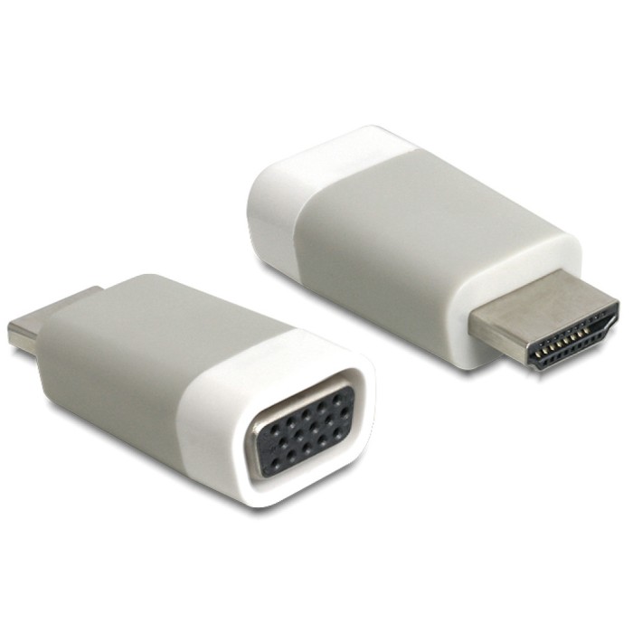 Adapter HDMI (m) => VGA (ž) Delock (65472) Adapter HDMI (m) => VGA (ž) Delock (65472)