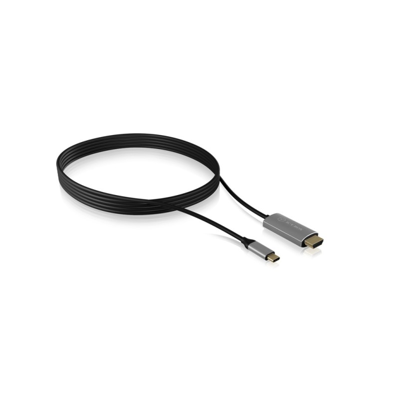 Kabel USB-C => HDMI 1,8m 4K@60HZ Icybox (IB-CB020-C) Icy Box Kabel USB-C => HDMI 1,8m 4K@60HZ Icybox (IB-CB020-C)