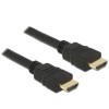 KABEL HDMI/HDMI M/M  0,50m Delock UltraHD 4 K pozlačeni kontakti V2,0