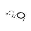 Slušalke brezžične naglavne Bluetooth ali 2x 3,5mm stereo Audio-Technica S220BT - črne