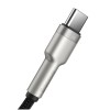 Kabel USB-C => USB-A 2.0 tekstil ovoj 2,00m 6A 66W Baseus Metal – črn (CAKF000201) Baseus Kabel USB-C => USB-A 2.0 tekstil ovoj 2,00m 6A 66W Baseus Metal – črn (CAKF000201)