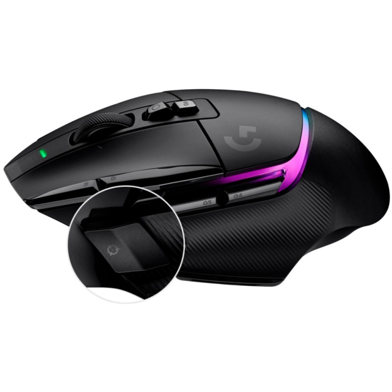 Miš Logitech brezžična G502 X Plus Premium optična gaming črna LightSpeed 25600DPI RGB (910-006163) LOGITECH Miš Logitech brezžična G502 X Plus Premium optična gaming črna LightSpeed 25600DPI RGB (910-006163)