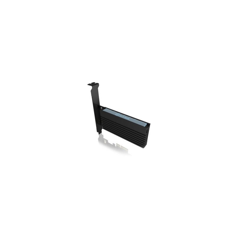 Adapter za vgradnjo SSD M.2 => PCI Express 3.0 x4 (NVMe SSD podpora) IB-PCI214M2-HSL Icy Box Adapter za vgradnjo SSD M.2 => PCI Express 3.0 x4 (NVMe SSD podpora) IB-PCI214M2-HSL