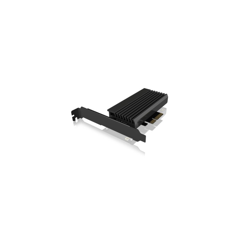 Adapter za vgradnjo SSD M.2 => PCI Express 3.0 x4 (NVMe SSD podpora) IB-PCI214M2-HSL Icy Box Adapter za vgradnjo SSD M.2 => PCI Express 3.0 x4 (NVMe SSD podpora) IB-PCI214M2-HSL