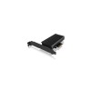 Adapter za vgradnjo SSD M.2 => PCI Express 3.0 x4 (NVMe SSD podpora) IB-PCI214M2-HSL Icy Box Adapter za vgradnjo SSD M.2 => PCI Express 3.0 x4 (NVMe SSD podpora) IB-PCI214M2-HSL