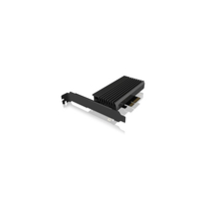 Adapter za vgradnjo SSD M.2 => PCI Express 3.0 x4 (NVMe SSD podpora) IB-PCI214M2-HSL Icy Box Adapter za vgradnjo SSD M.2 => PCI Express 3.0 x4 (NVMe SSD podpora) IB-PCI214M2-HSL